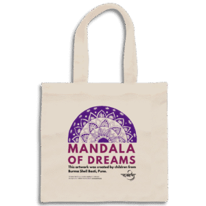 Cotton Tote Bag - Mandala of Dreams