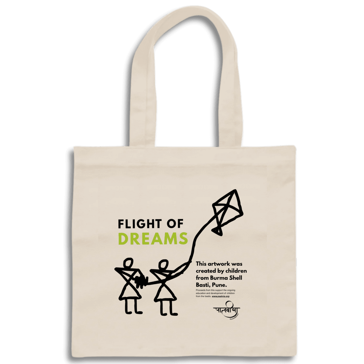 Cotton Tote Bag - Flight of Dreams