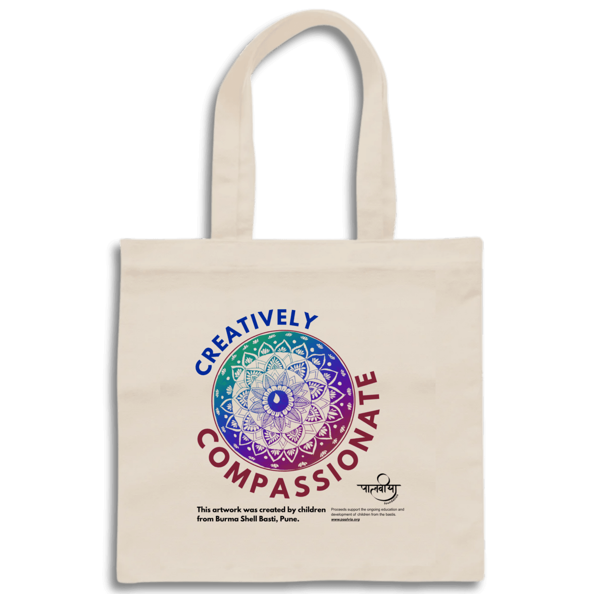 Cotton Tote Bag - Creatively Compassionate