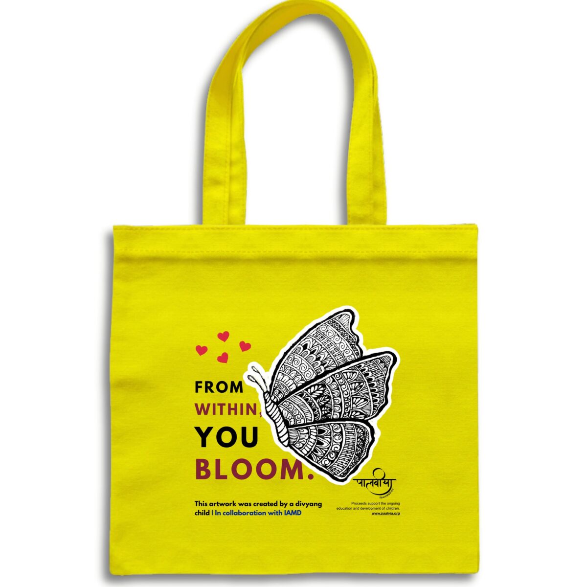 Canvas Tote Bag - You Bloom - Image 3